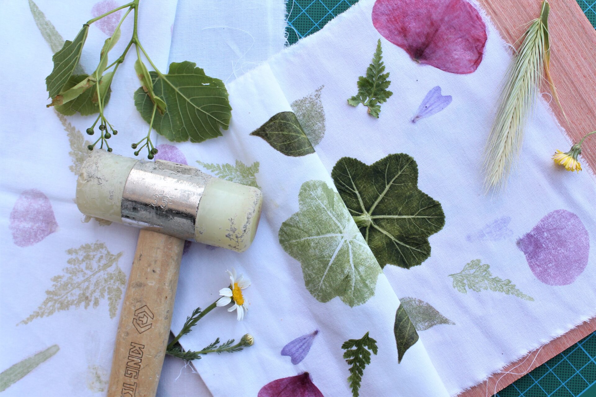 Impression végétale